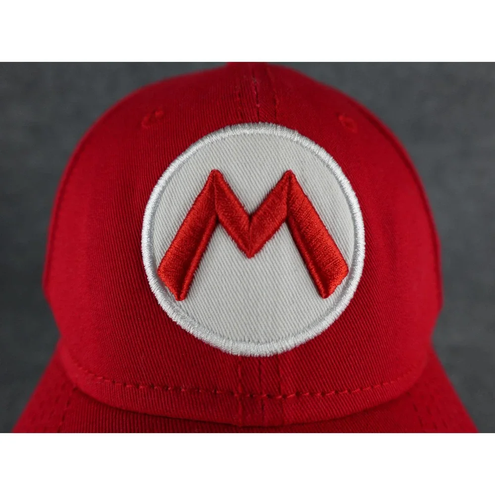 Super Mario Red Baseball Cap Youth OSFM 